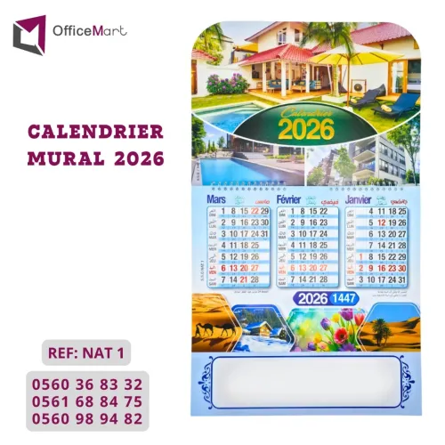 CALENDRIER 2026