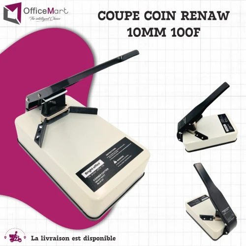 COUPE COIN RENAW 10MM 100F 8127 COUPE PAPIER