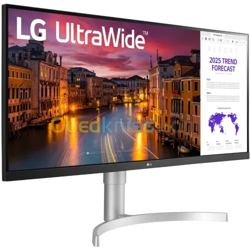 MONITEUR ECRAN LG 34" POUCES LED 34WN650/ IPS / 75Hz / HDR10