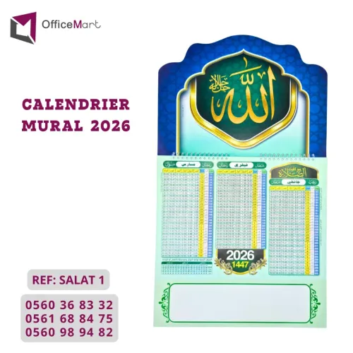 CALENDRIER 2026