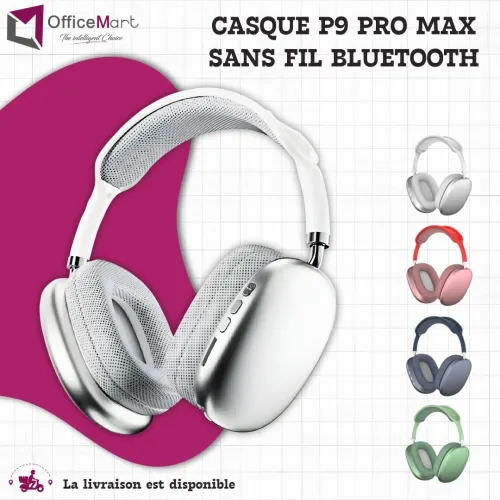 CASQUE P9 PRO MAX SANS FIL BLUETOOTH
