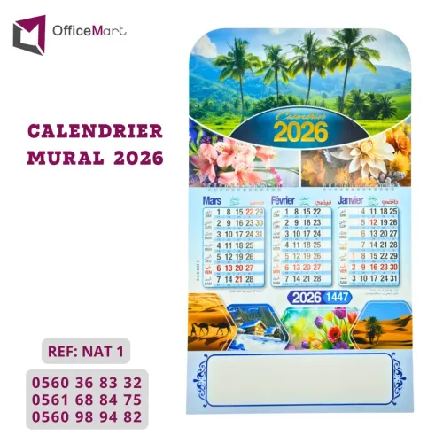 CALENDRIER 2026