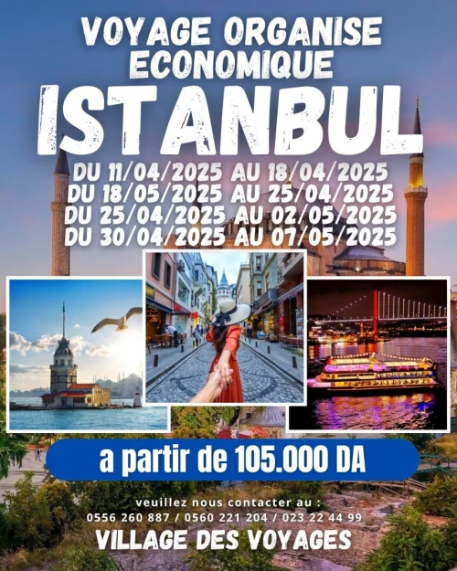 Voyage organise Istanbul - OFFRE ÉCONOMIQUE