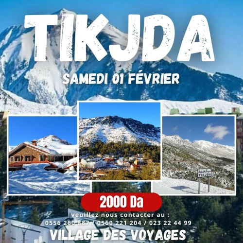 une journée à Tikjda - une randonnée