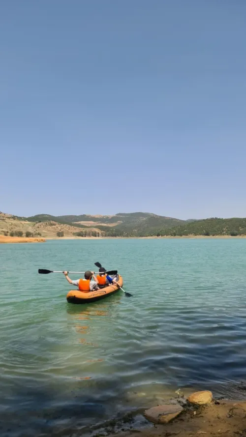 Balade en kayak Barrage Ghrib 