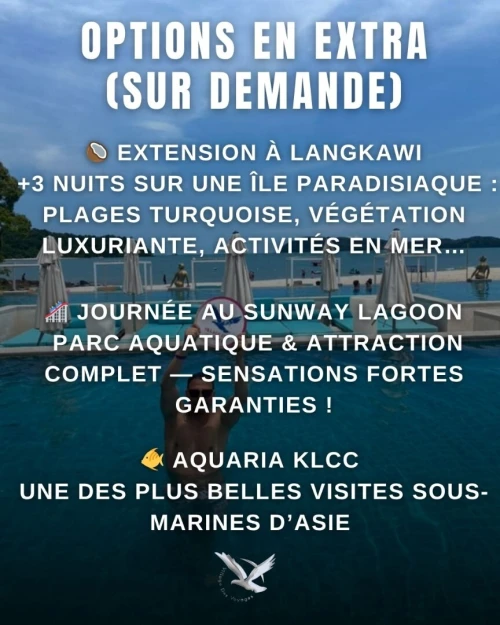 VOYAGE ORGANISE MALAISIE