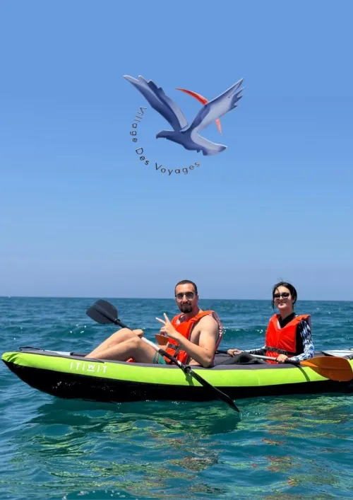  Sortie Kayak & Plage à Cherchell 