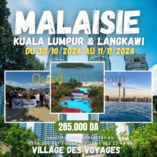 Voyage organisé en Malaisie promo 