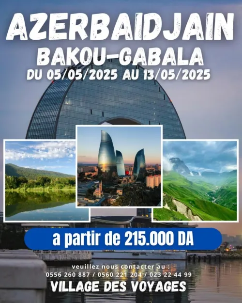 VOYAGE ORGANISE A AZERBAIDJAN - MAI