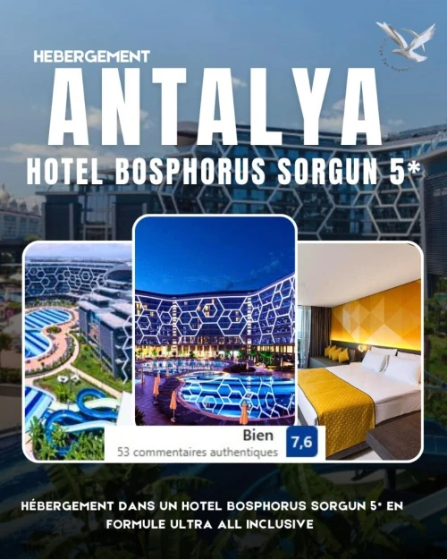 un séjour 10 jours et 9 nuits - Antalya