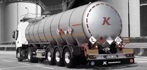 Kassbohrer Plateau rideau latéral coulissant frigo 2025