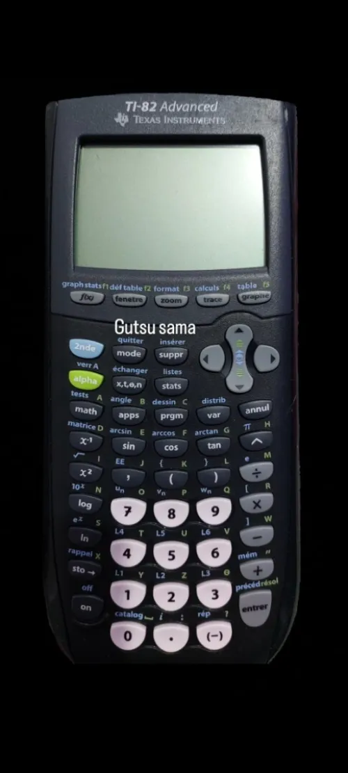 3 Calculatrices graphiques TI-82