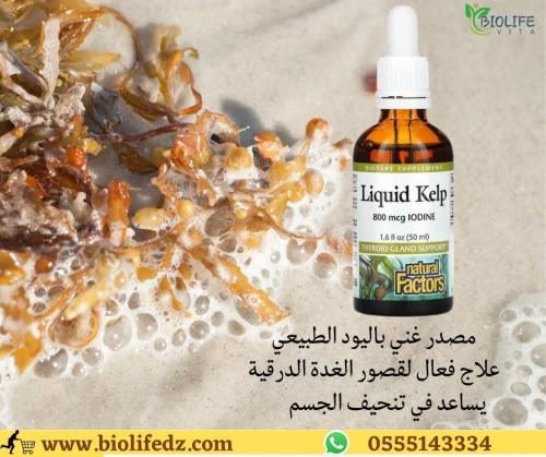 Kelp Liquide riche en oidine  