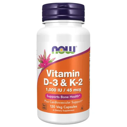 now D3&K2 -120 caps
