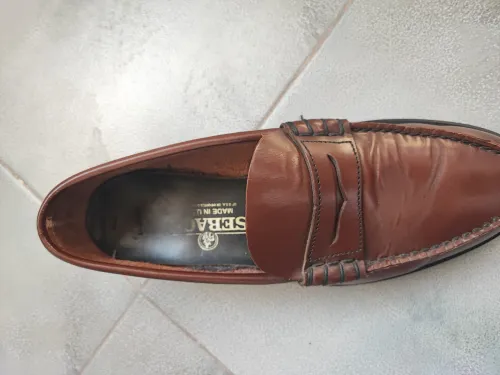 Mocassin cuir homme marque SEBAGO 