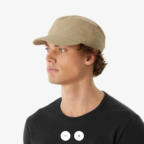 Casquette de randonnée, HIKE 500 TRAVEL beige