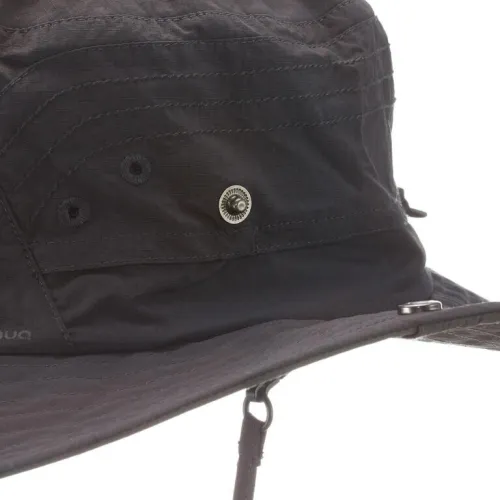 Chapeau de Trekking montagne TREK 500 anti UV gris et beige