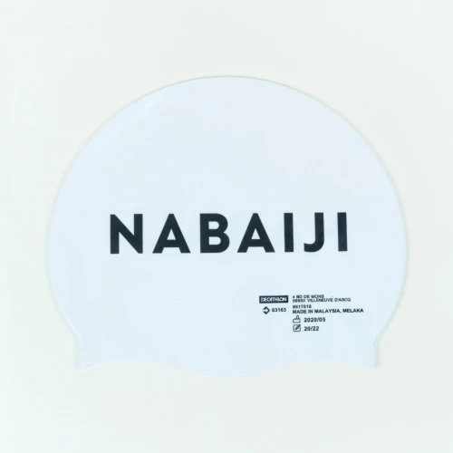 BONNET DE BAIN SILICONE - bleu / noir