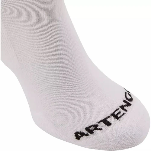 CHAUSSETTES DE SPORT HAUTES RS 100 BLANCHE LOT DE 3