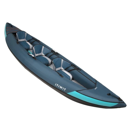 CANOE KAYAK GONFLABLE DE RANDONNEE 2/3 PLACES ECODESIGN