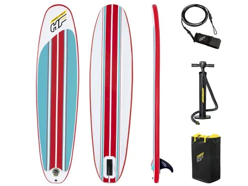 Planche de SURF gonflable "Compact Surf 8" 243x57x7cm, jusqu'à 90kg kit complet