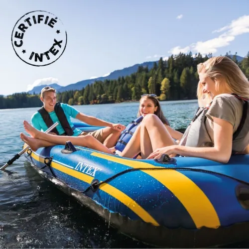 Canoé/Bateau gonflable Challenger 3 - INTEX