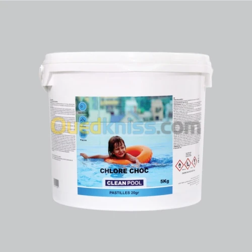Chlore choc clean pool