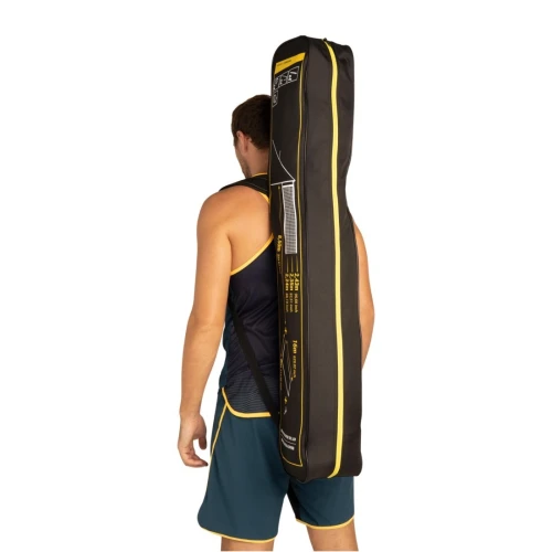 Set de beach volley - Dimensions officielles - BV900 Jaune