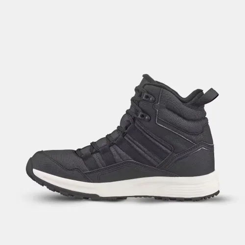 Chaussures de randonnée chaudes et imperméables homme, NH500 Mid noir