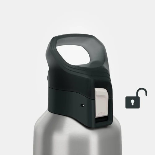 Gourde MH500 isotherme randonnée inox 0,8L bleu