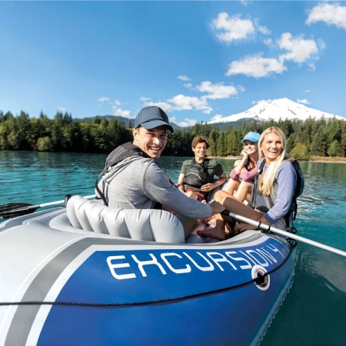 Canoé/Bateau gonflable Excursion 4 - INTEX