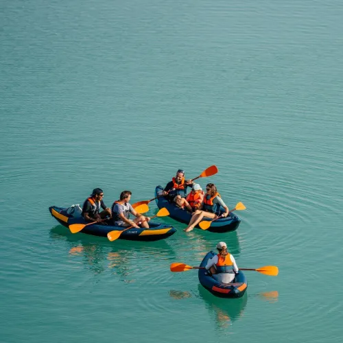 CANOE KAYAK GONFLABLE DE RANDONNEE 2/3 PLACES ECODESIGN