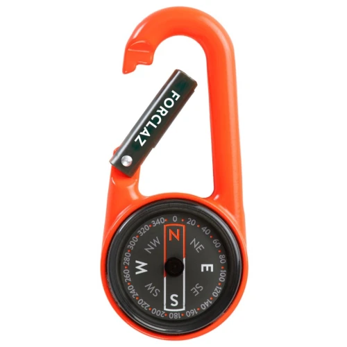 BOUSSOLE MOUSQUETON D'ORIENTATION COMPACTE GEONAUTE 50