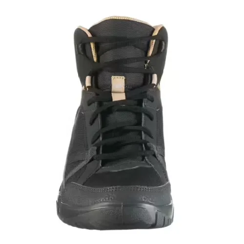 Chaussure Homme De Randonnée Mid Noir QUECHUA DECATHLON