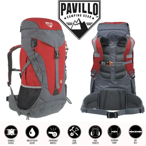 Sac a dos 65L trekking Pavillo Dura-Trek