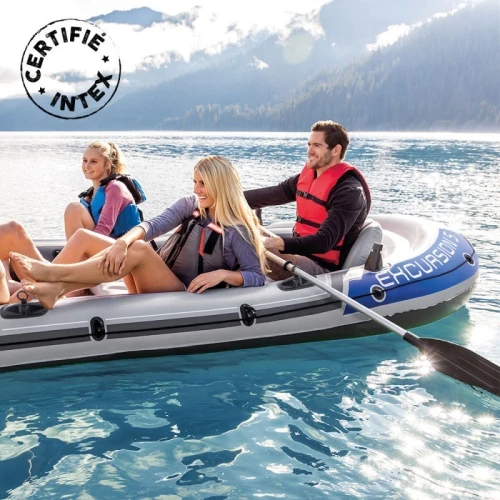 Canoé/Bateau gonflable Excursion 5 -INTEX