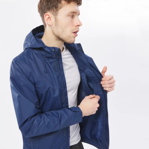 VESTE LÉGÈRE IMPERMÉABLE DE RANDONNÉE - MH100 - HOMME