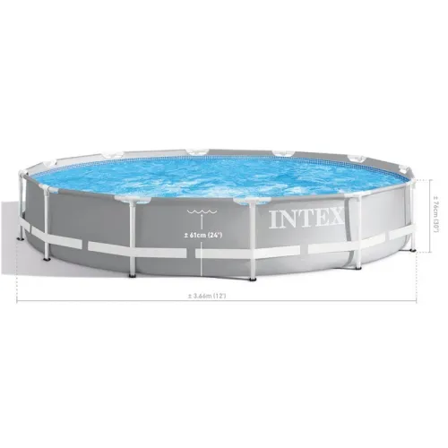Piscine Prism Frame ronde 3.66 x 0.76 m
