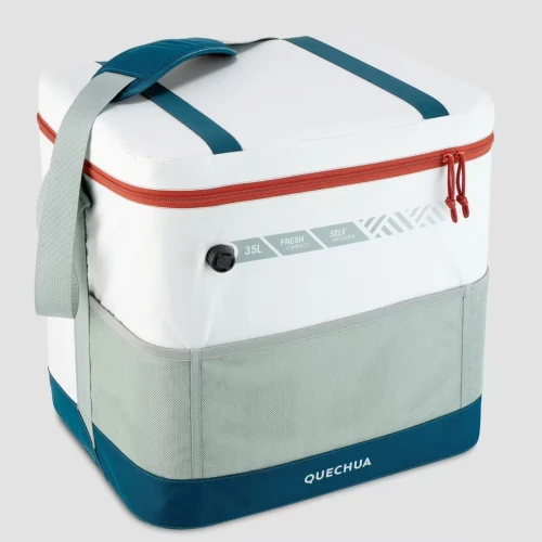 GLACIERE SOUPLE DE CAMPING - 35 LITRES - CONSERVATION AU FRAIS 17 HEURES