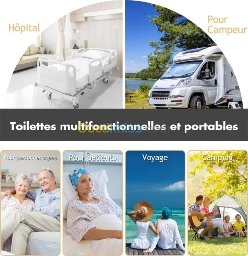 Toilette portable pour le camping 20L - Toilette Chimique