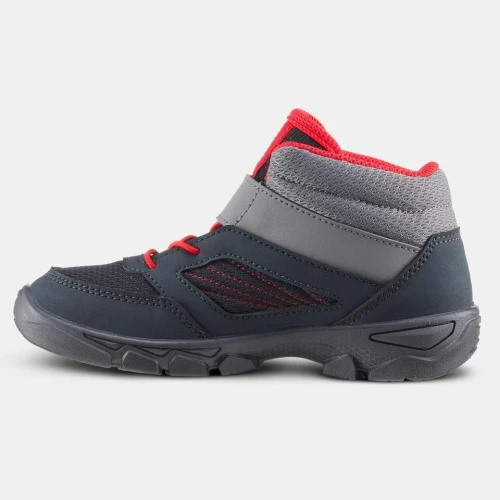Chaussure De Randonnée Enfant Avec Scratch Mh100 Mid QUECHUA DECATHLON