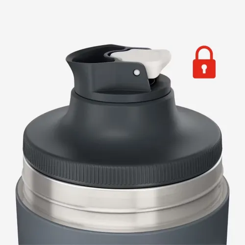 Bouteille inox isotherme avec filtre à thé 1,5L, de randonnée et camping