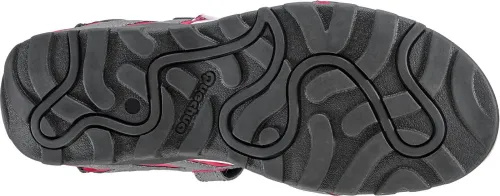 SANDALES DE RANDONNEE - NH100 - FEMME GRIS-ROSE QUECHUA