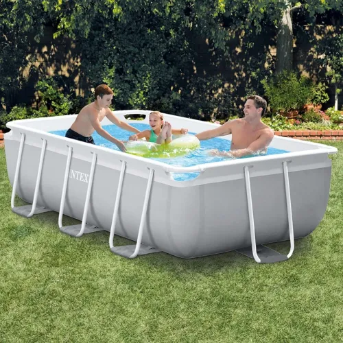 Piscine rectangulaire prisme avec filtre 300*175*80 cm