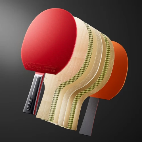 Raquette de tennis de table TTR 930 spin H-carbone 7* ITTF club PING PONG