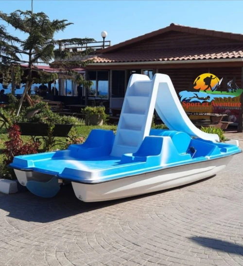 Pédalo 4 Places avec Toboggan - Investissement Rentable Saison Estivale