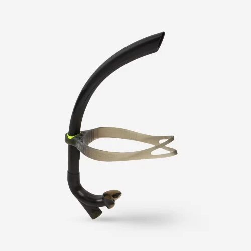 Tuba Frontal de Natation 500 taille M/L Bleu Jaune