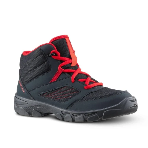 CHAUSSURE DE RANDONNÉE ENFANT MID AVEC LACETS MH100 QUECHUA DECATHLON