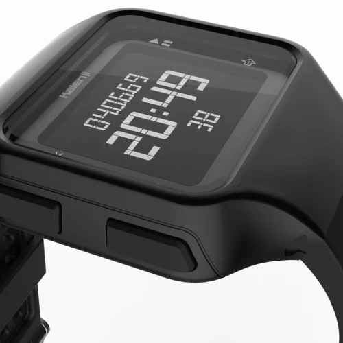 Montre chronomètre de course à pied homme W500+ M noire