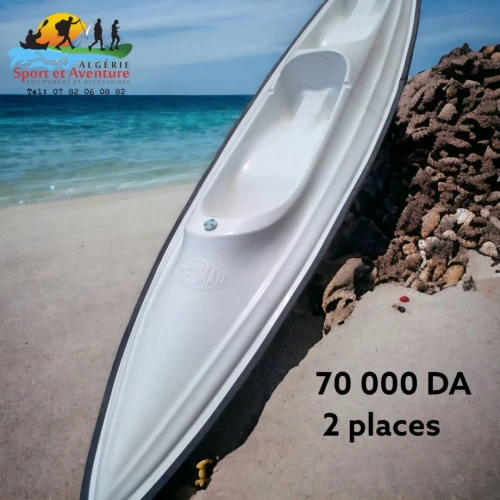 Kayak rigide 2 places 4.80m en résine